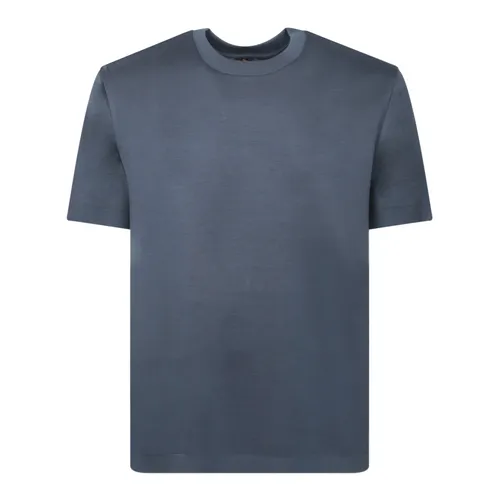 Herno - Tops > T-Shirts - Blue - Herno - Modalova