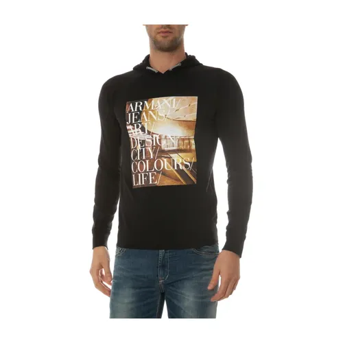 Sweatshirts & Hoodies > Hoodies - - Armani Jeans - Modalova