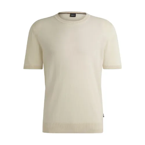 Hugo - Tops > T-Shirts - Beige - Hugo - Modalova