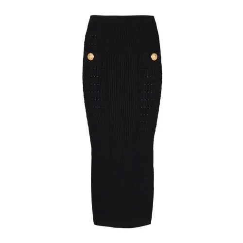 Skirts > Midi Skirts - - Balmain - Modalova