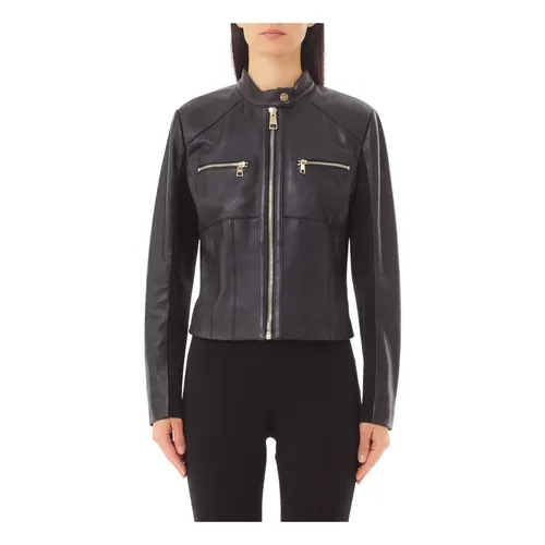 Jackets > Leather Jackets - - Liu Jo - Modalova