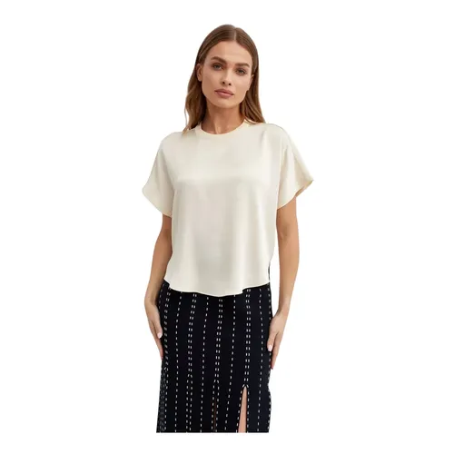 Simkhai - Tops > T-Shirts - Beige - Simkhai - Modalova