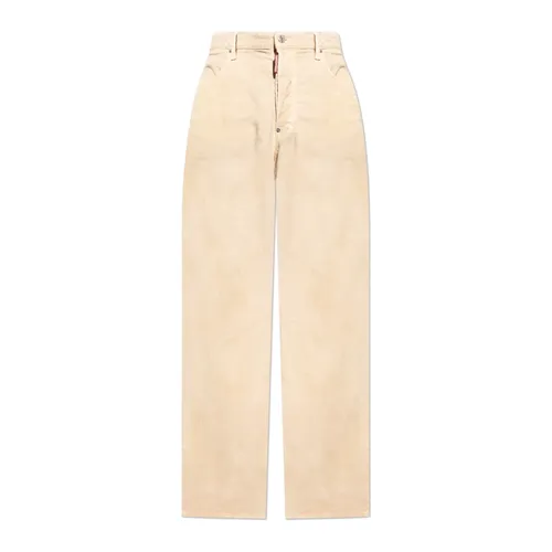 Trousers > Straight Trousers - - Dsquared2 - Modalova