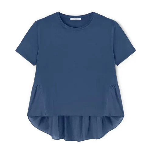 Motivi - Tops > T-Shirts - Blue - Motivi - Modalova