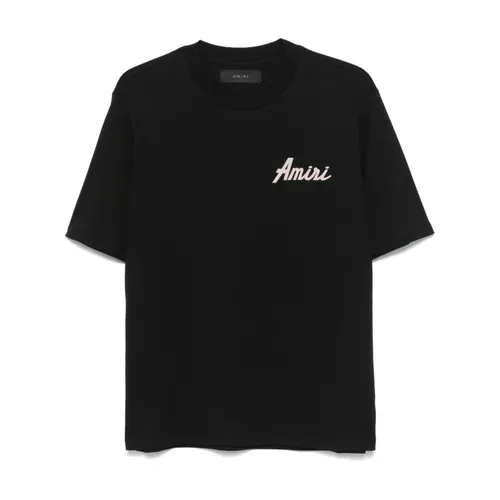 Amiri - Tops > T-Shirts - Black - Amiri - Modalova