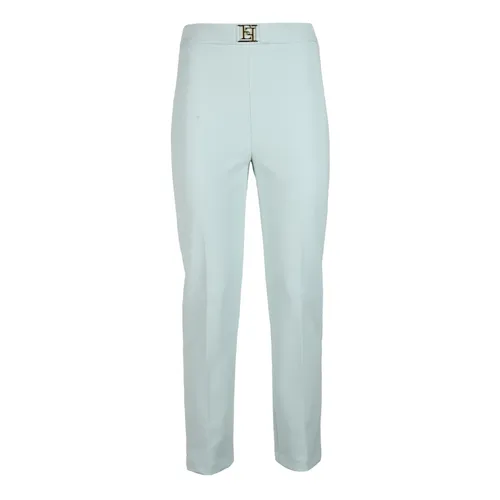 Trousers > Slim-fit Trousers - - Elisabetta Franchi - Modalova