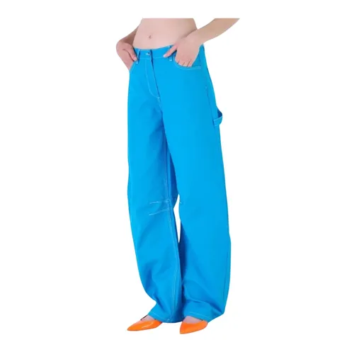 Trousers > Wide Trousers - - Silvian Heach - Modalova