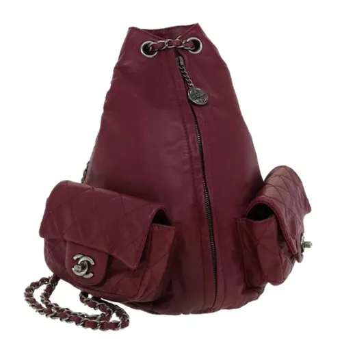 Pre-owned > Pre-owned Bags > Pre-owned Backpacks - - Chanel Vintage - Modalova