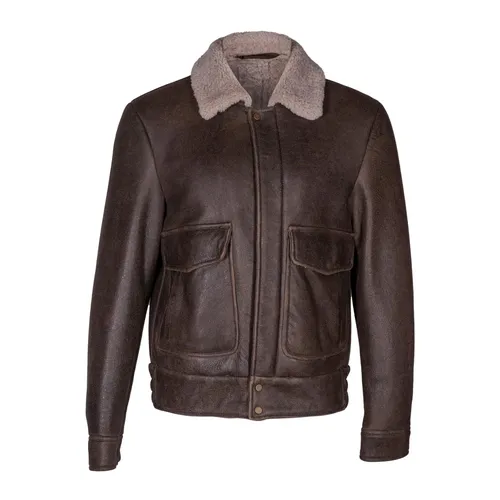 Jackets > Leather Jackets - - Salvatore Santoro - Modalova