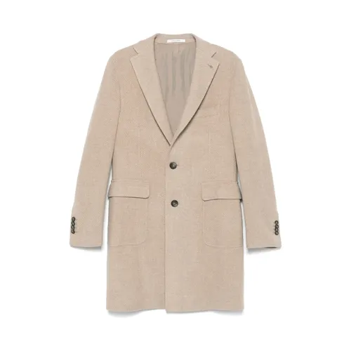 Coats > Single-Breasted Coats - - Tagliatore - Modalova