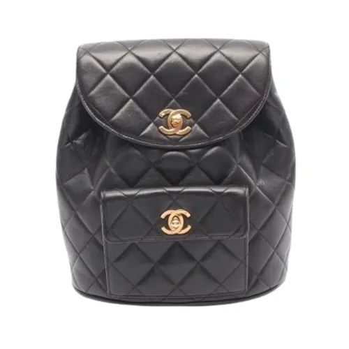 Pre-owned > Pre-owned Bags > Pre-owned Backpacks - - Chanel Vintage - Modalova