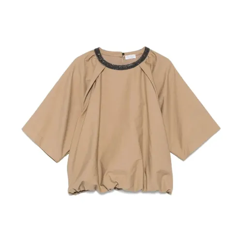 Blouses & Shirts > Blouses - - Brunello Cucinelli - Modalova