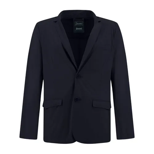Herno - Jackets > Blazers - Blue - Herno - Modalova