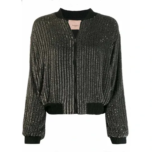 Jackets > Bomber Jackets - - Twinset - Modalova