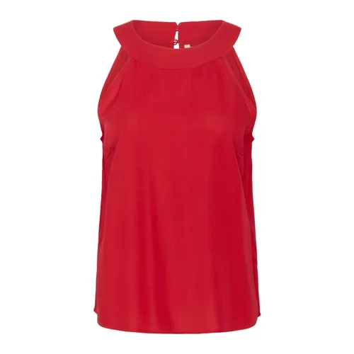 Tops > Sleeveless Tops - - Cream - Modalova