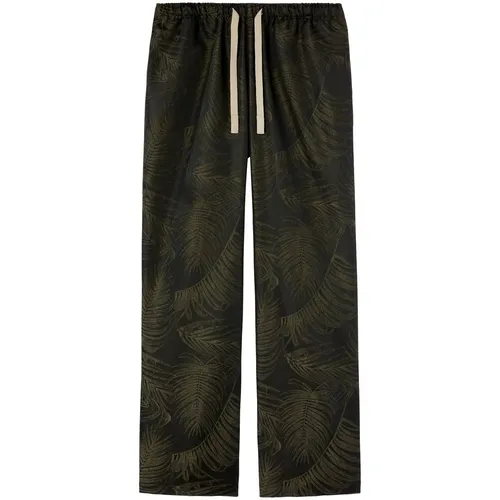 Trousers > Straight Trousers - - Palm Angels - Modalova