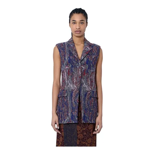 Jackets > Vests - - Dries Van Noten - Modalova