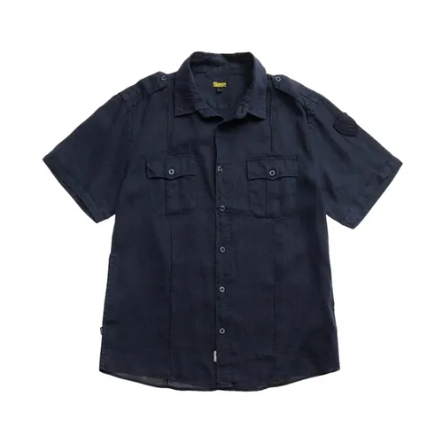 Shirts > Short Sleeve Shirts - - Blauer - Modalova