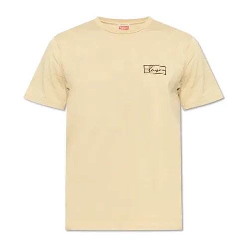 Kenzo - Tops > T-Shirts - Beige - Kenzo - Modalova