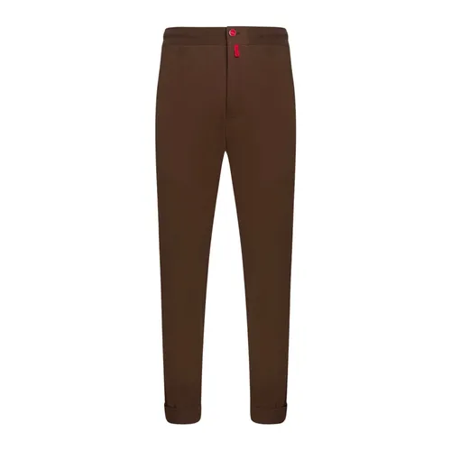 Trousers > Slim-fit Trousers - - Kiton - Modalova