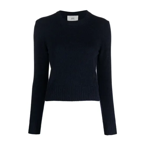Knitwear > Round-neck Knitwear - - Ami Paris - Modalova