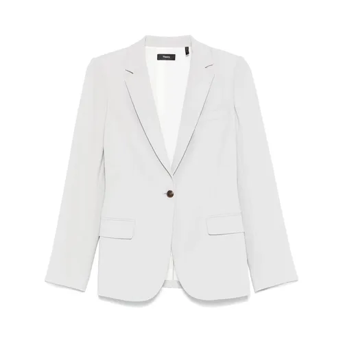 Theory - Jackets > Blazers - Gray - Theory - Modalova
