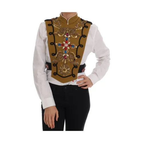 Jackets > Vests - - Dolce & Gabbana - Modalova
