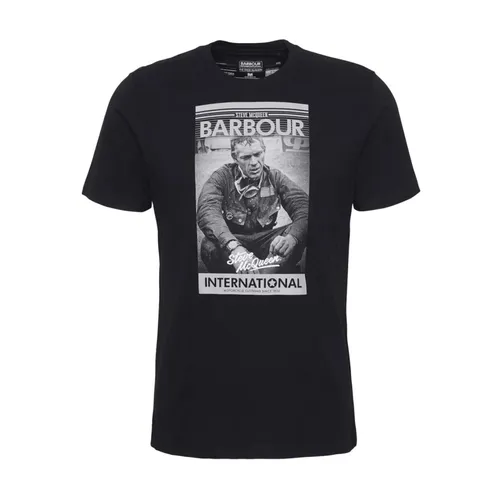 Barbour - Tops > T-Shirts - Black - Barbour - Modalova