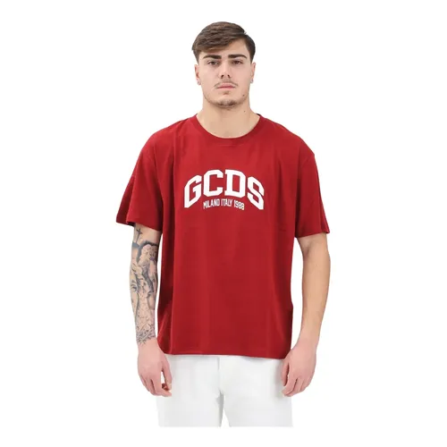 Gcds - Tops > T-Shirts - Red - Gcds - Modalova