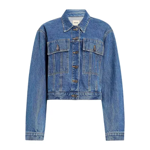 Jackets > Denim Jackets - - Khaite - Modalova