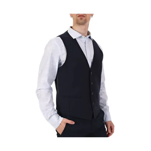 Hugo - Suits > Suit Vests - Blue - Hugo - Modalova