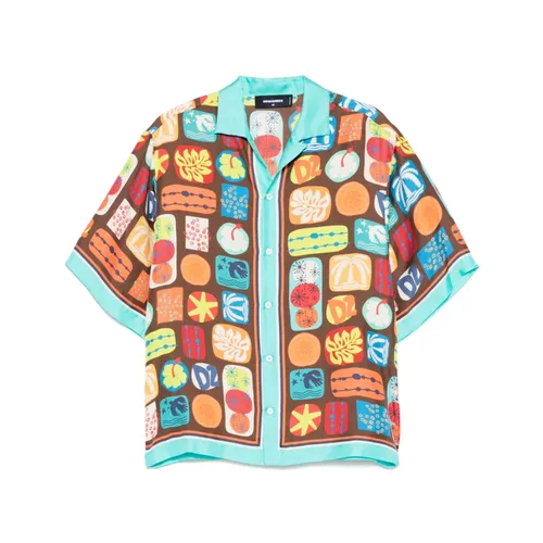 Shirts > Short Sleeve Shirts - - Dsquared2 - Modalova