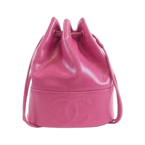 Pre-owned > Pre-owned Bags > Pre-owned Bucket Bags - - Chanel Vintage - Modalova