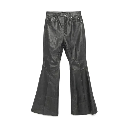Trousers > Leather Trousers - - Rick Owens - Modalova
