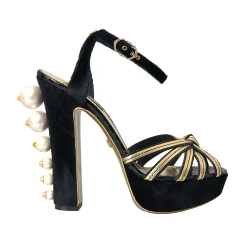 Shoes > Sandals > High Heel Sandals - - Dolce & Gabbana - Modalova