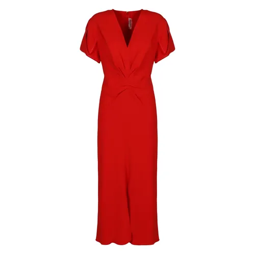 Dresses > Day Dresses > Midi Dresses - - Victoria Beckham - Modalova