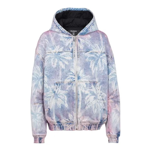 Jackets > Denim Jackets - - Balmain - Modalova