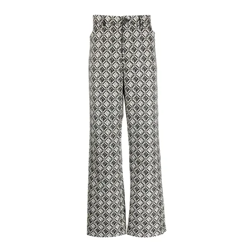 Trousers > Wide Trousers - - Marine Serre - Modalova