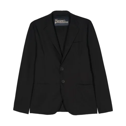 Herno - Jackets > Blazers - Black - Herno - Modalova