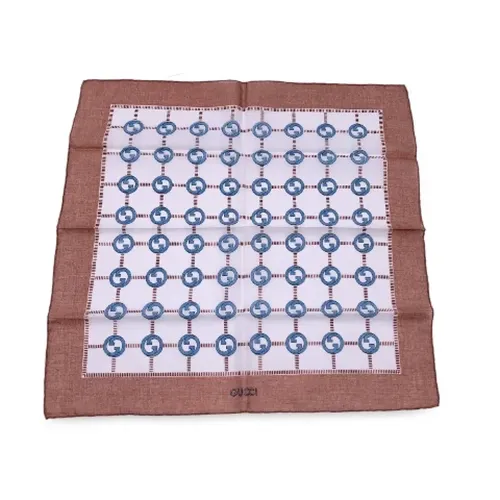 Pre-owned > Pre-owned Accessories > Pre-owned Scarves - - Gucci Vintage - Modalova