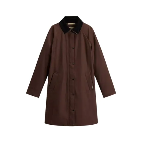 Coats > Single-Breasted Coats - - Woolrich - Modalova
