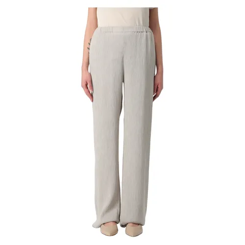 Trousers > Straight Trousers - - Emporio Armani - Modalova