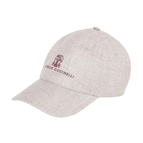 Accessories > Hats > Caps - - Brunello Cucinelli - Modalova