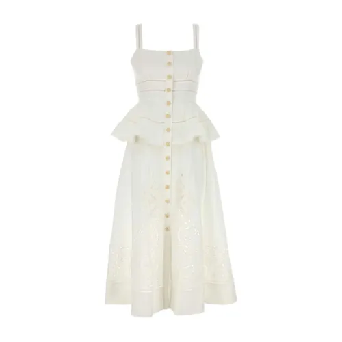 Dresses > Day Dresses > Midi Dresses - - Self Portrait - Modalova