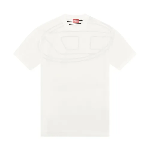 Diesel - Tops > T-Shirts - White - Diesel - Modalova