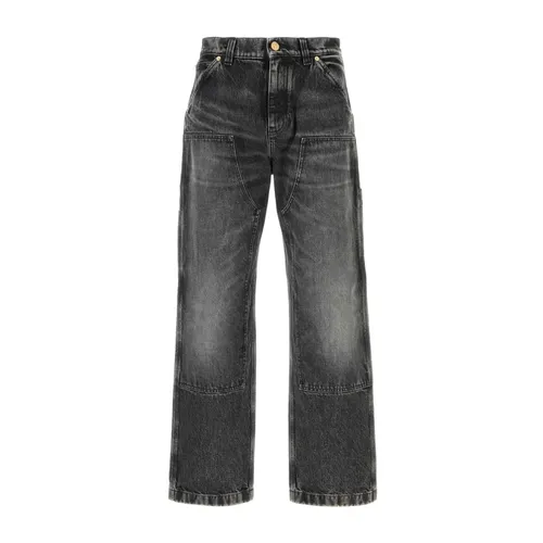 Jeans > Straight Jeans - - Versace - Modalova