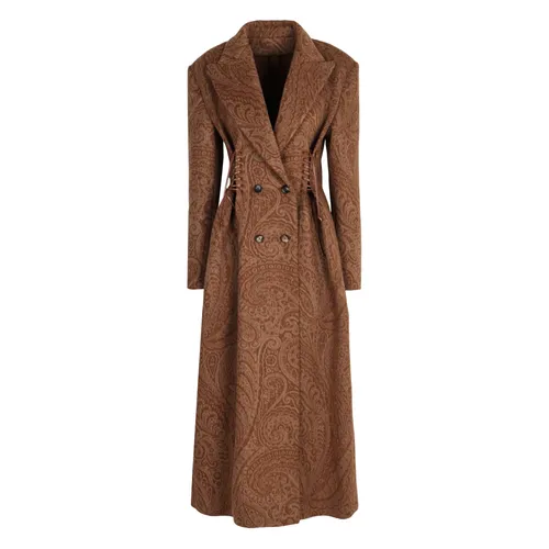 Coats > Double-Breasted Coats - - Etro - Modalova