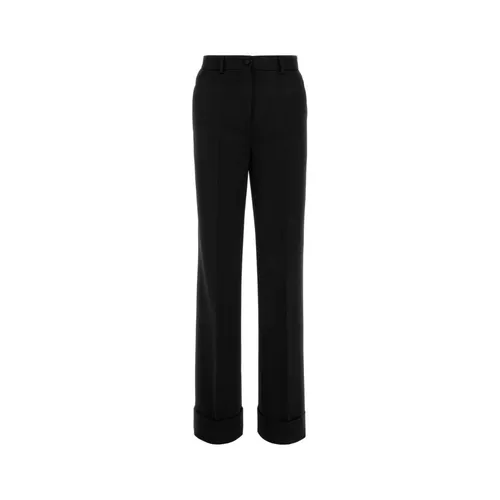 Trousers > Straight Trousers - - Dolce & Gabbana - Modalova