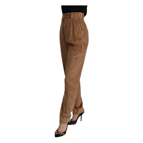 Trousers > Slim-fit Trousers - - Dolce & Gabbana - Modalova