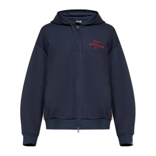 Sweatshirts & Hoodies > Zip-throughs - - Emporio Armani EA7 - Modalova
